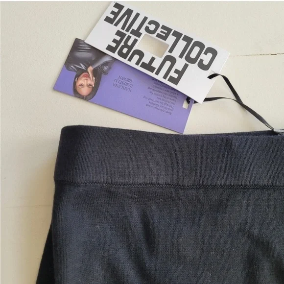 Future Collective High-Waisted Designer Pencil Skirt - Picture 5 of 8